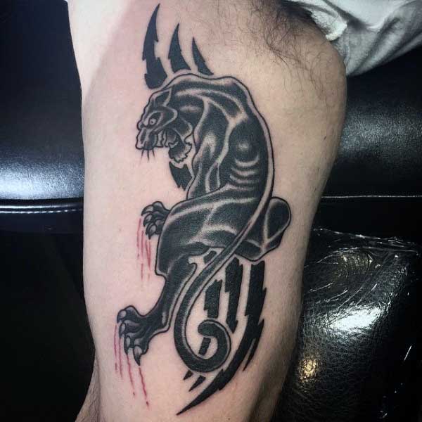 panther tattoo 206