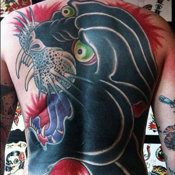 panther tattoo 209