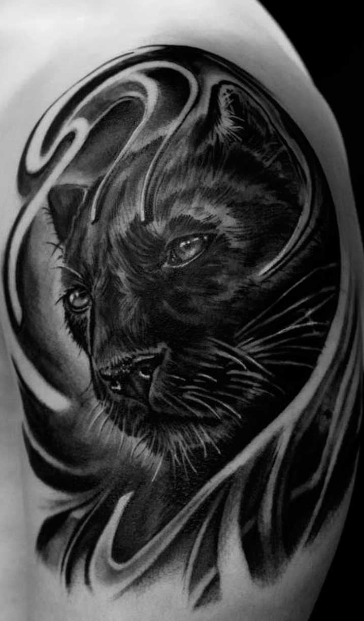 panther tattoo 239