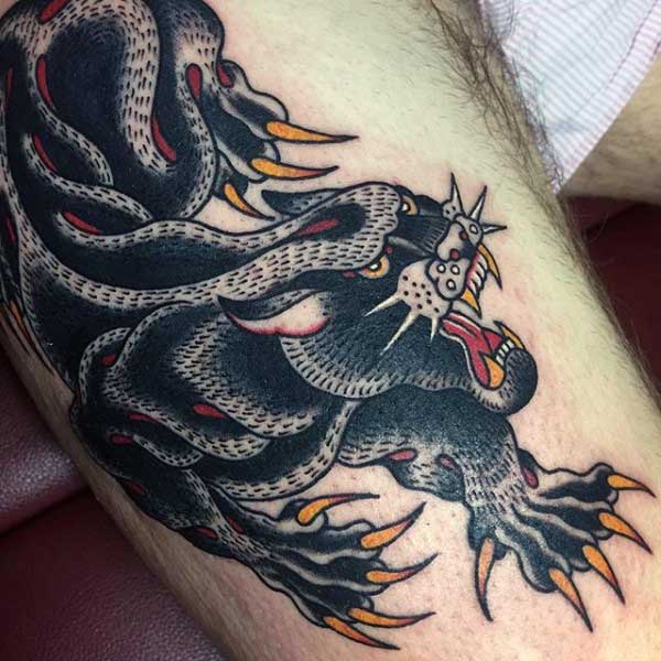 panther tattoo 254