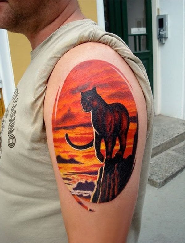 panther tattoo 263