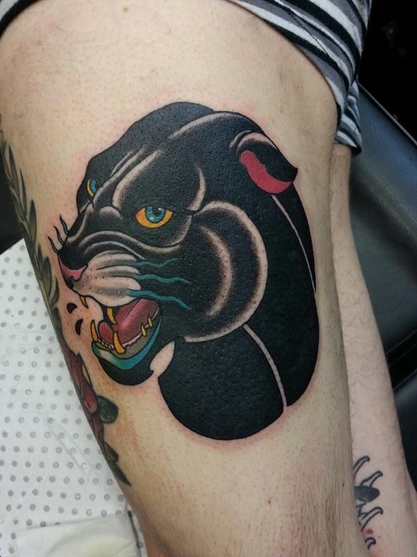 panther tattoo 287