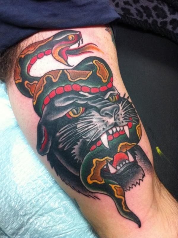 panther tattoo 317