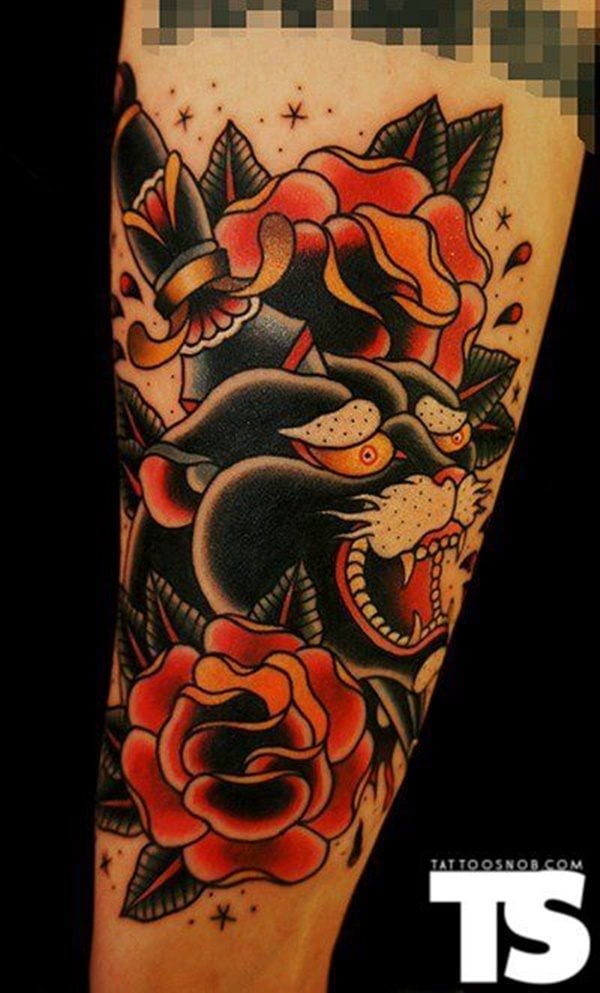 panther tattoo 326