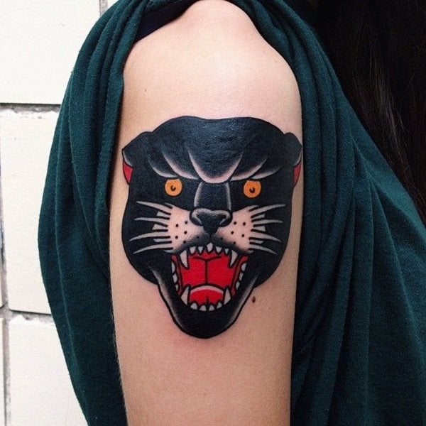 panther tattoo 332