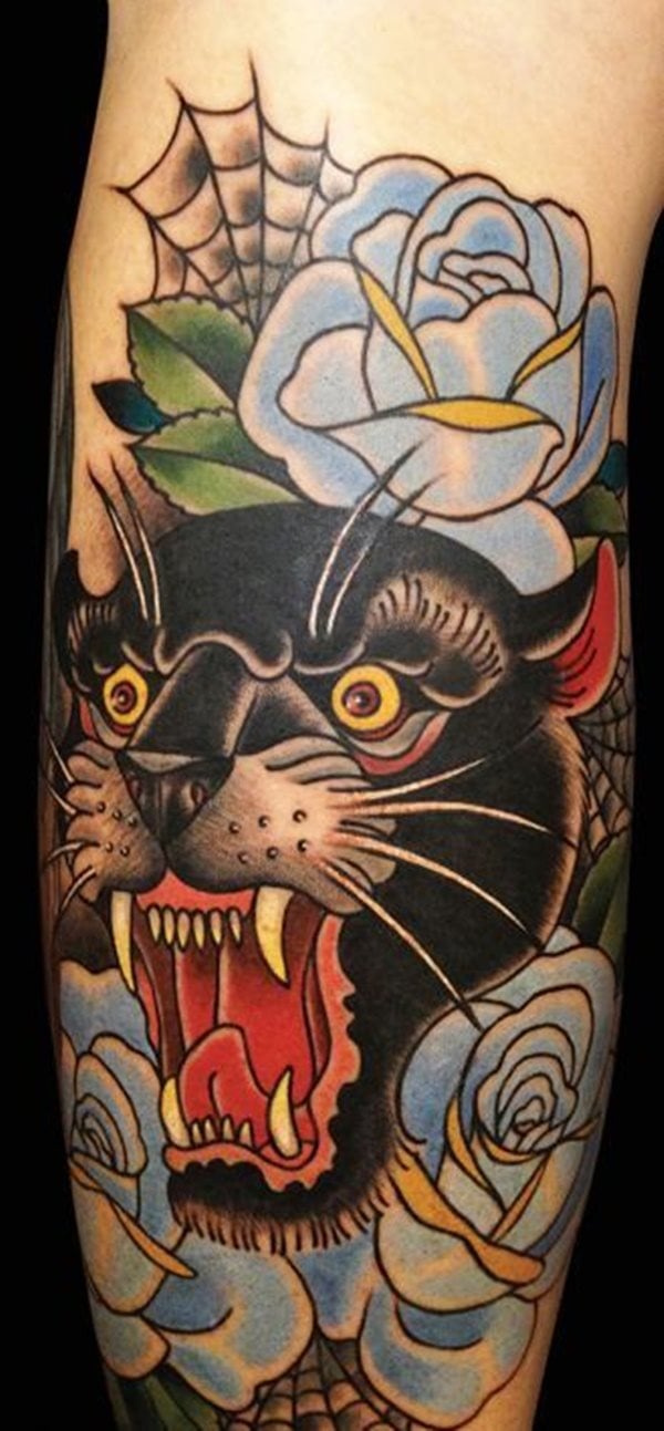 panther tattoo 347
