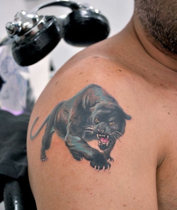 panther tattoo 353
