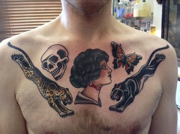 panther tattoo 434