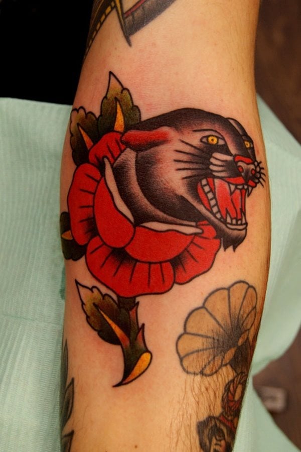 panther tattoo 443