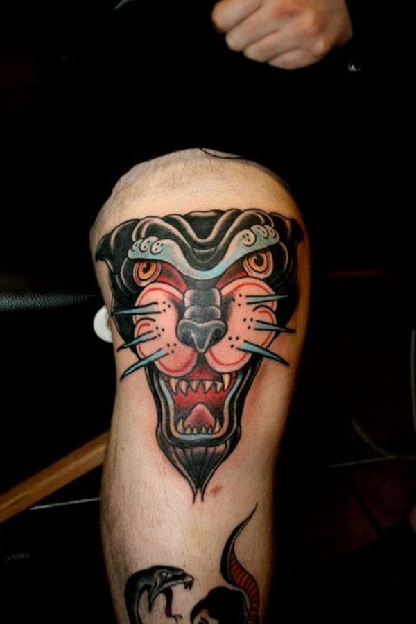 panther tattoo 446