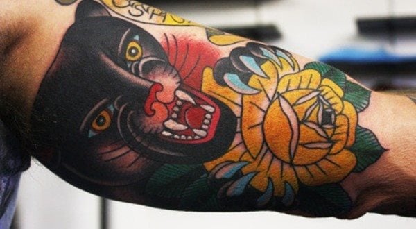 panther tattoo 449