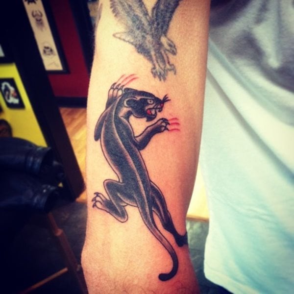 panther tattoo 455