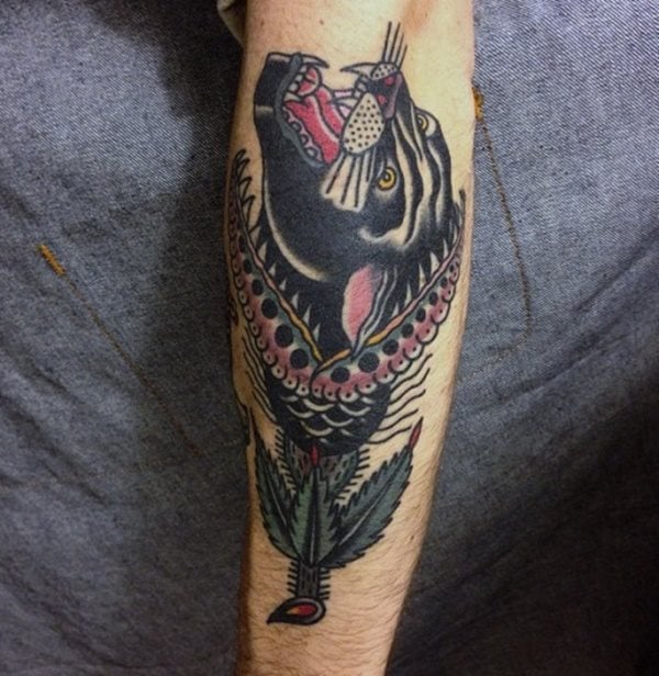 panther tattoo 461