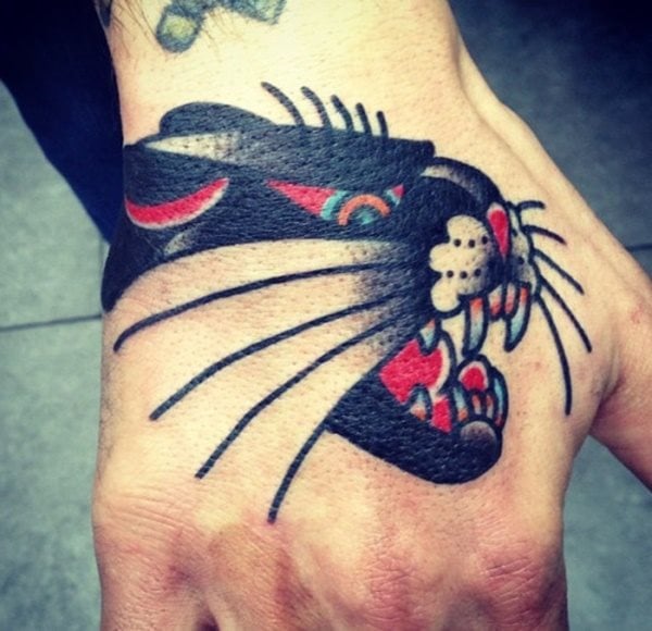 panther tattoo 464