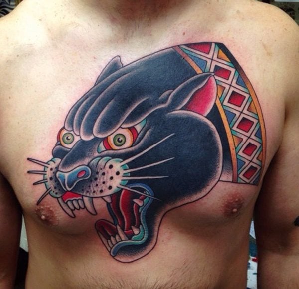 panther tattoo 482