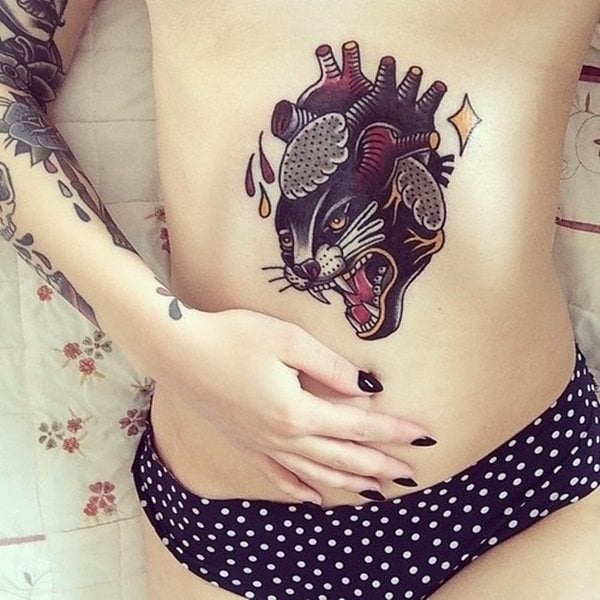 panther tattoo 548