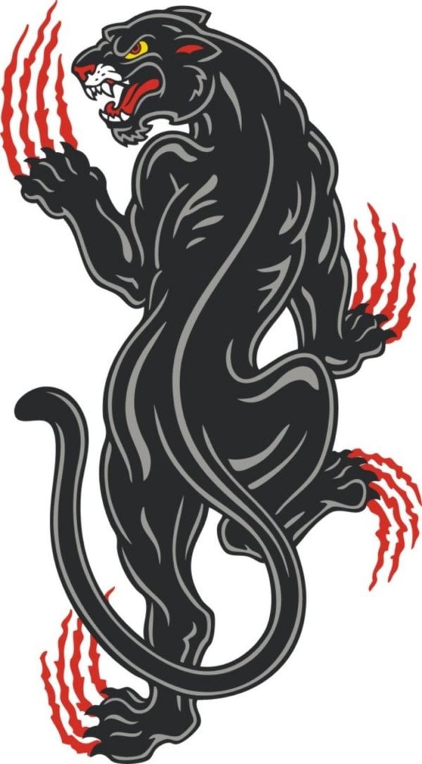 panther tattoo 584