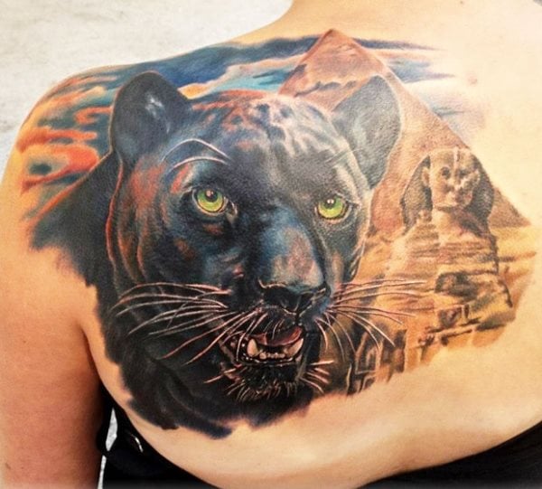 panther tattoo 590