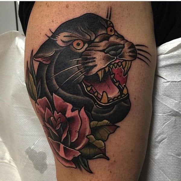 panther tattoo 611