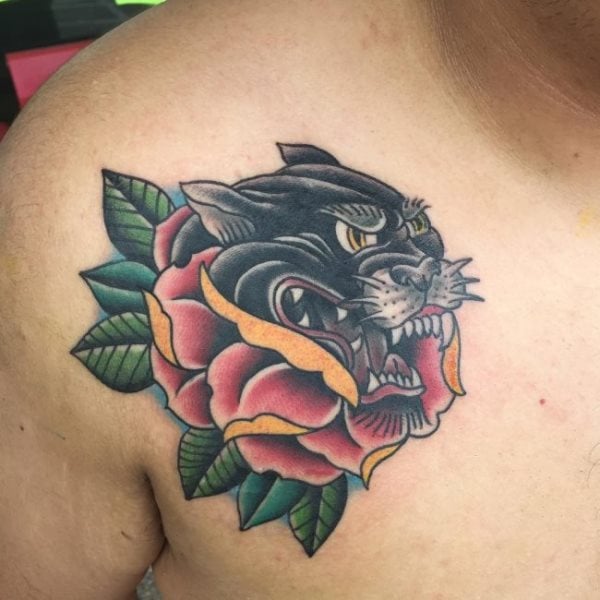panther tattoo 614