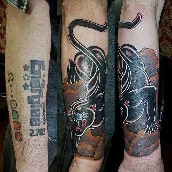 panther tattoo 632