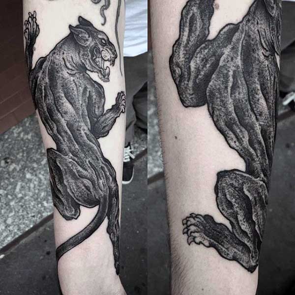 panther tattoo 644