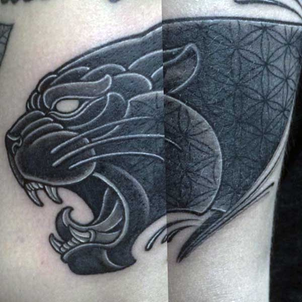 panther tattoo 656