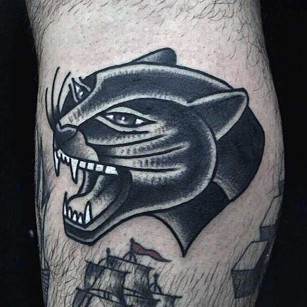 panther tattoo 665