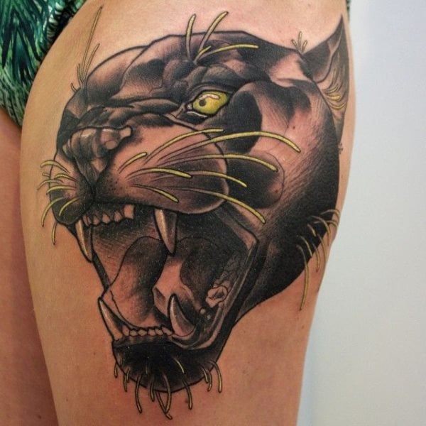 panther tattoo 671