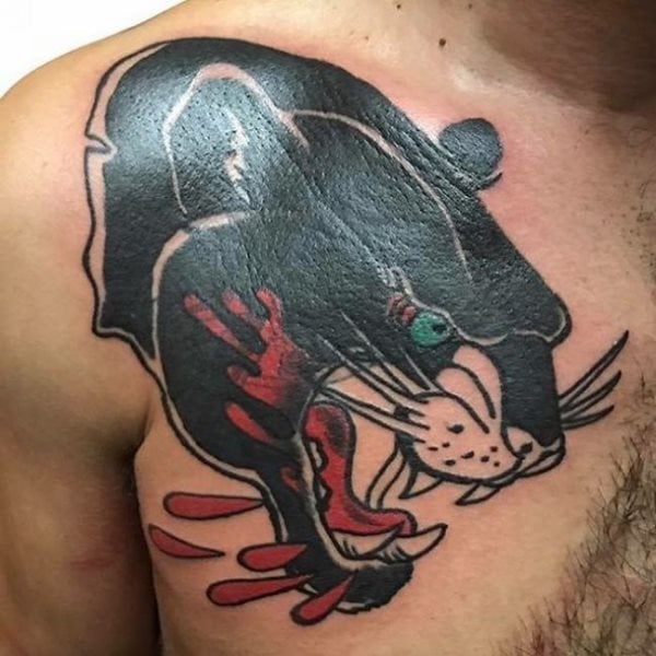panther tattoo 98