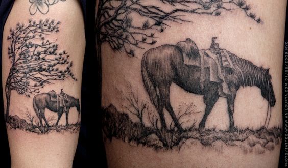 pferd tattoo 05