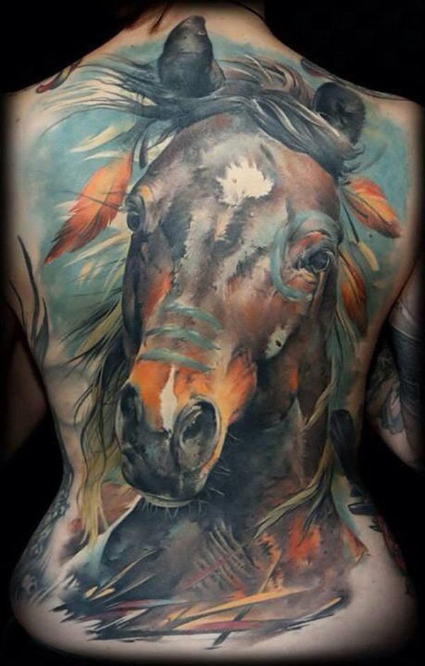 pferd tattoo 101