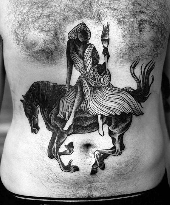 pferd tattoo 128
