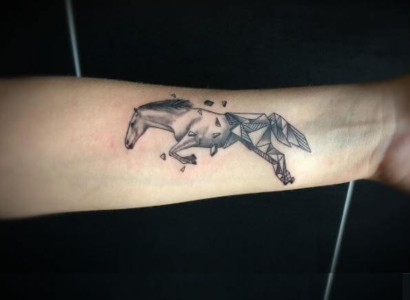pferd tattoo 155