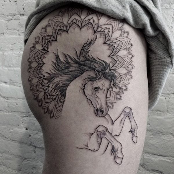 pferd tattoo 278