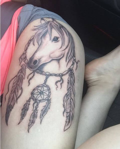 pferd tattoo 281