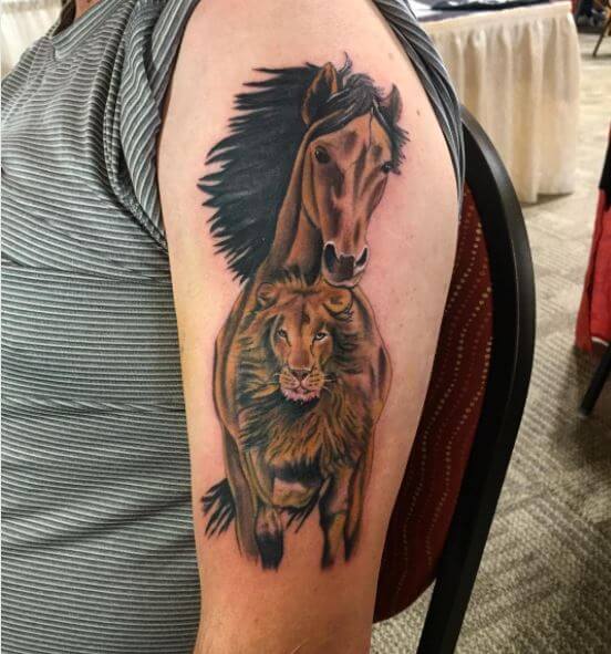 pferd tattoo 284