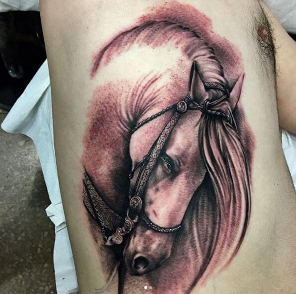 pferd tattoo 296