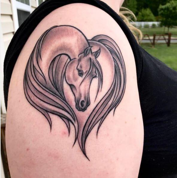 pferd tattoo 299