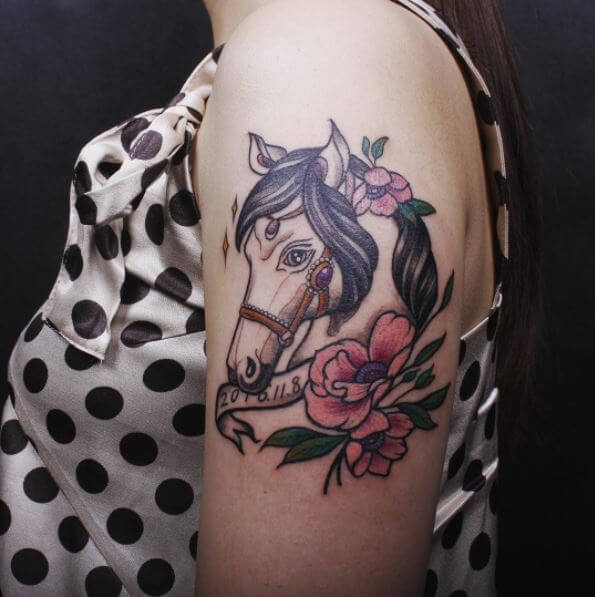 pferd tattoo 317