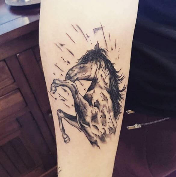 pferd tattoo 329