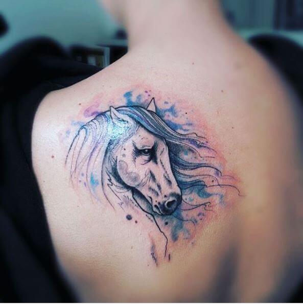 pferd tattoo 371