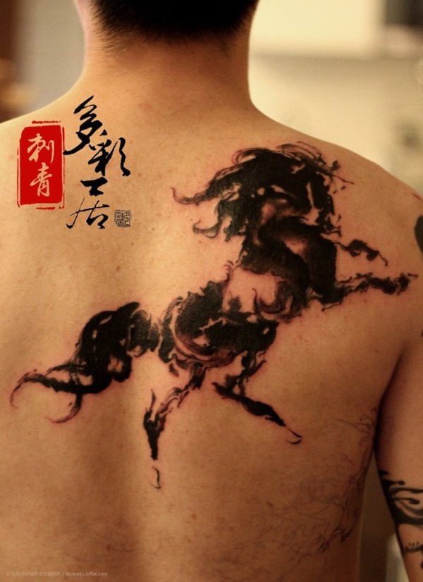 pferd tattoo 389