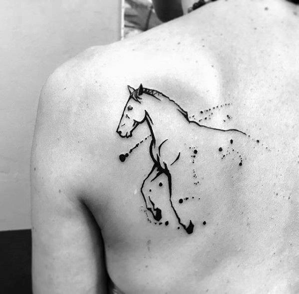pferd tattoo 440