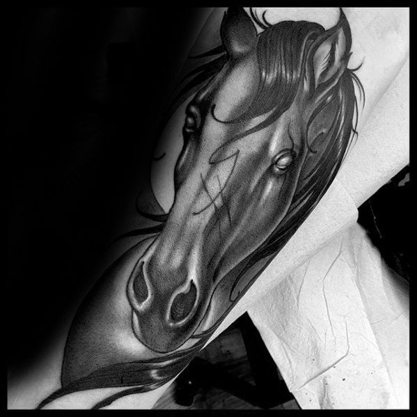 pferd tattoo 455