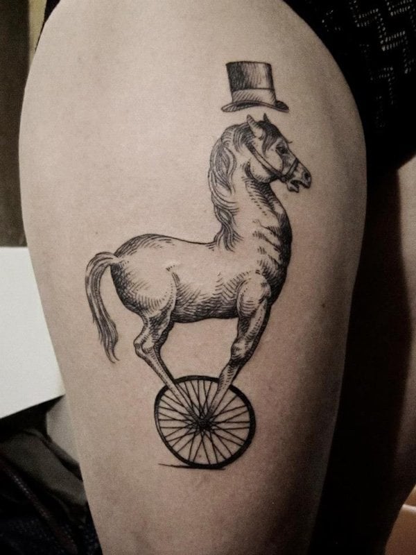 pferd tattoo 467