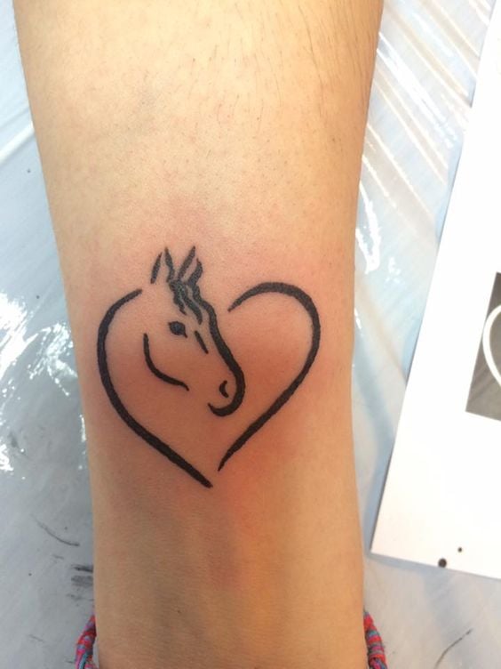 pferd tattoo 56