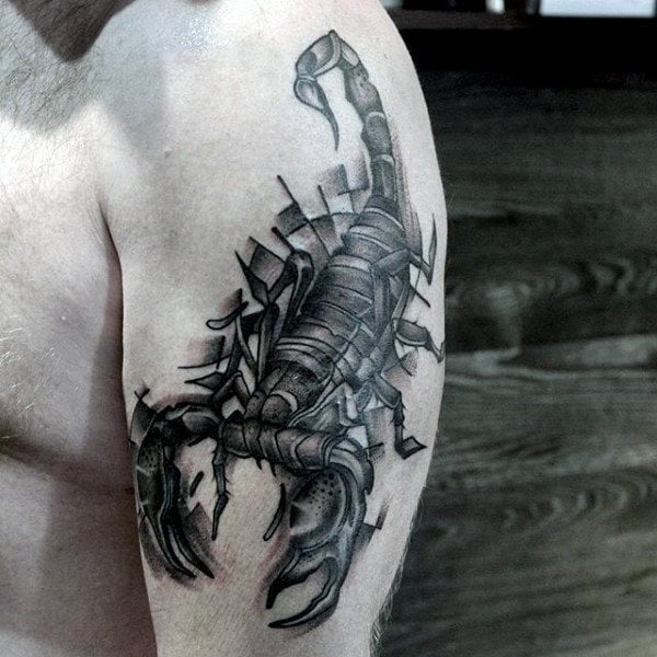 skorpion tattoo 128