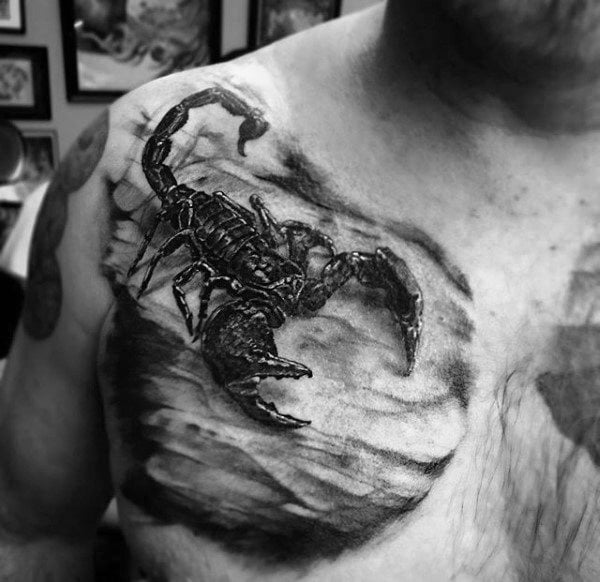 skorpion tattoo 131