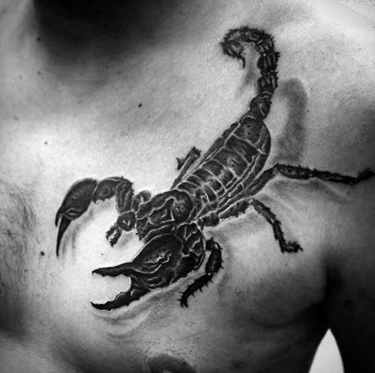 skorpion tattoo 140